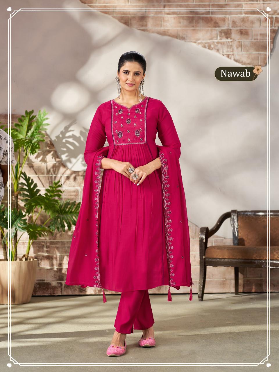 Felocity Nawab 0.1 catalog wholesale kurtis online from surat