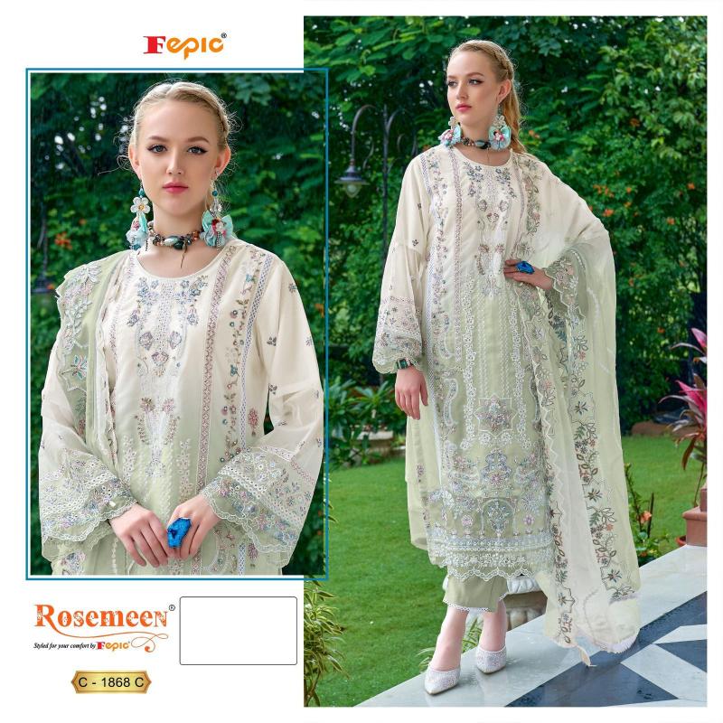 Fepic Rosemeen 1868 catalog wholesale pakistani suits near me