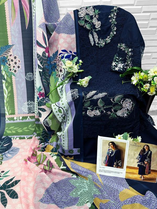 Florent D No 1048 A To F catalog pakistani suits wholesale in india