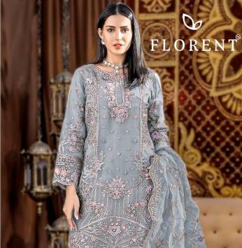 Florent D No 1058 A To D catalog pakistani suits wholesalers in chandni chowk