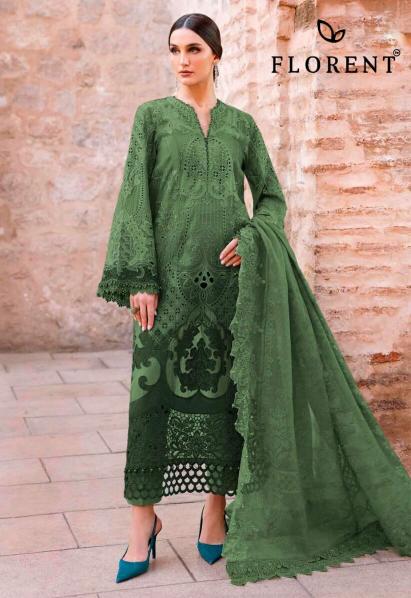 Florent Maria B 1054 H To K catalog Cotton Dupatta wholesale pakistani suits in delhi