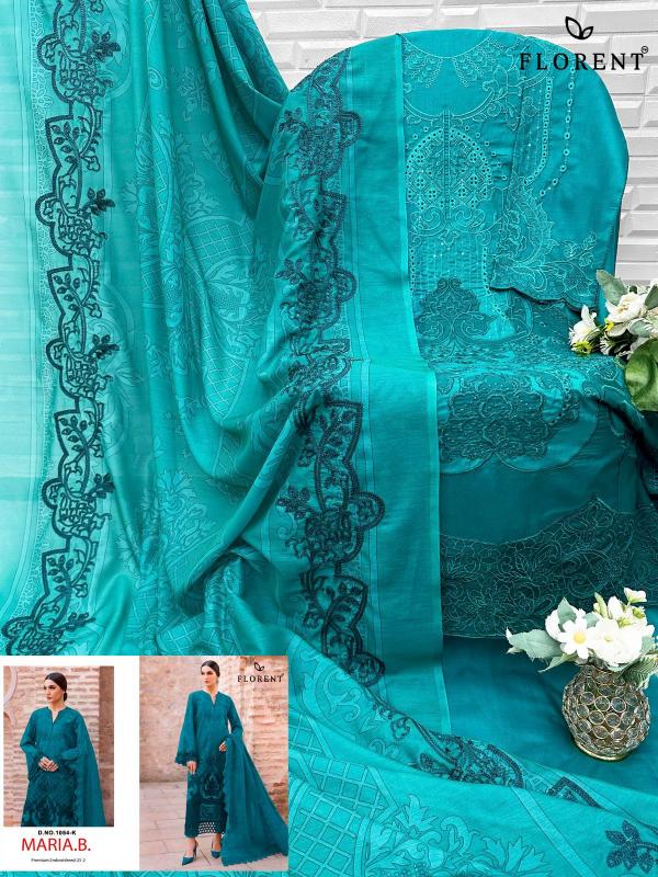 Florent Maria B 1054 H To K catalog Cotton Dupatta wholesale pakistani suits in delhi