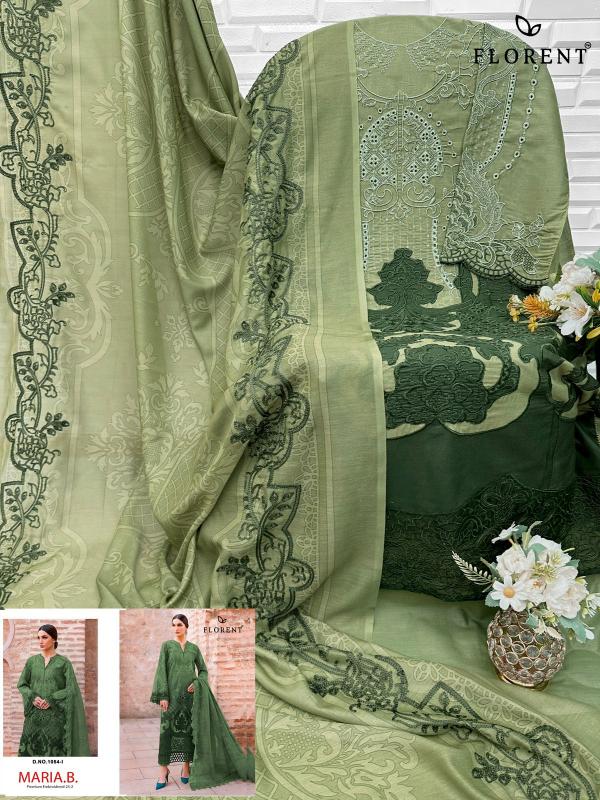 Florent Maria B 1054 H To K catalog Cotton Dupatta wholesale pakistani suits in delhi