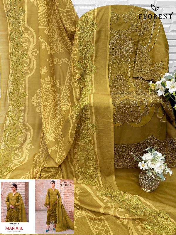 Florent Maria B 1054 H To K catalog Cotton Dupatta wholesale pakistani suits in delhi