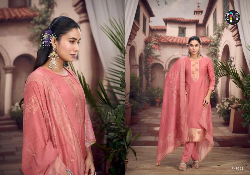 Fourdots Adira catalog unstitched dress material manufacturer in surat
