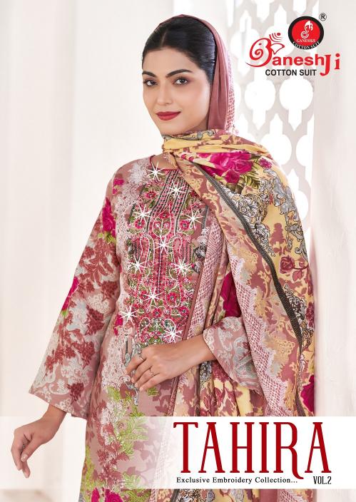 Ganeshji Tahira Vol-2 – Pakistani Readymade Kurti Pant With Dupatta - Wholesale Catalog