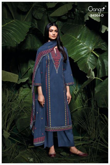 Ganga Aaeva 4564 catalog salwar kameez wholesale surat gujarat