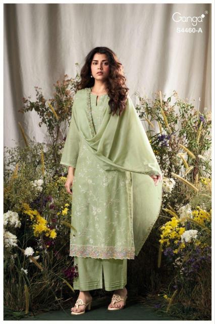 Ganga Aivy 4460 catalog traditional salwar kameez wholesale