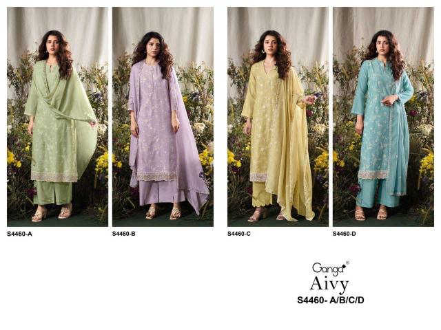 Ganga Aivy 4460 catalog traditional salwar kameez wholesale