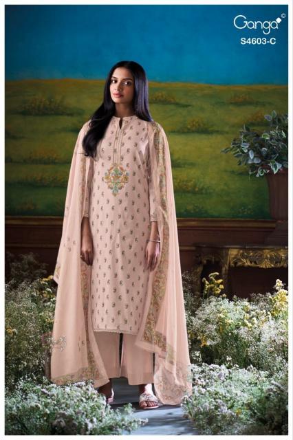 Ganga Aivyra 4603 catalog surat salwar kameez wholesalers online