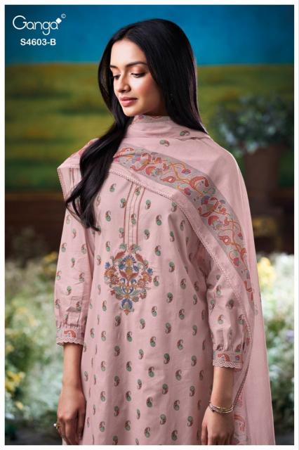 Ganga Aivyra 4603 catalog surat salwar kameez wholesalers online