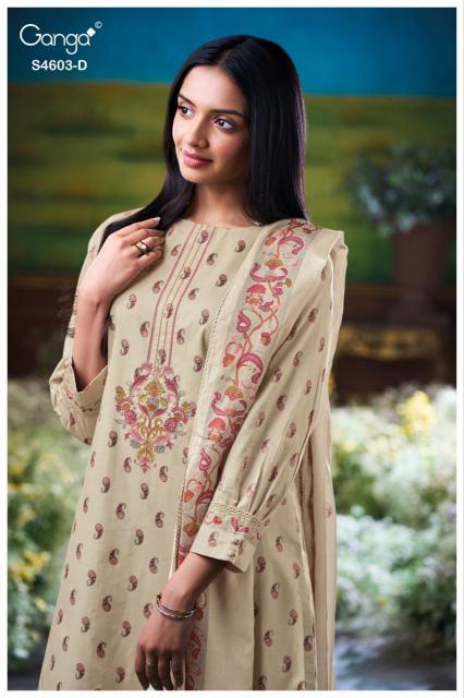 Ganga Aivyra 4603 catalog surat salwar kameez wholesalers online