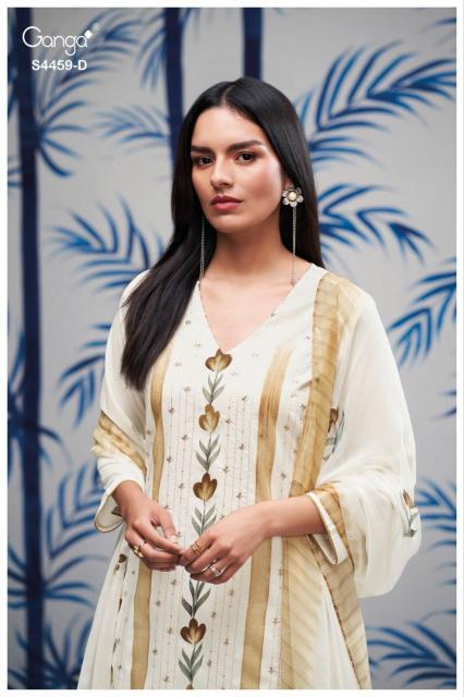 Ganga Aleeza 4459 catalog top office wear wholesale brand salwar kameez