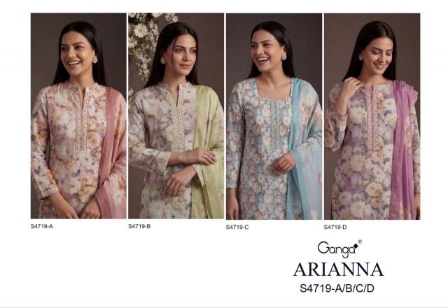 Ganga Arianna 4719 catalog wholesale salwar kameez online in india