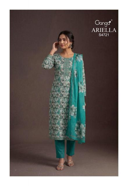Ganga Ariella 4721 catalog wholesale salwar kameez market in bangalore