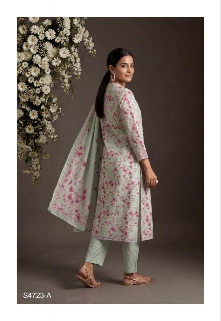 Ganga Bianca 4723 catalog wholesale salwar kameez in burrabazar