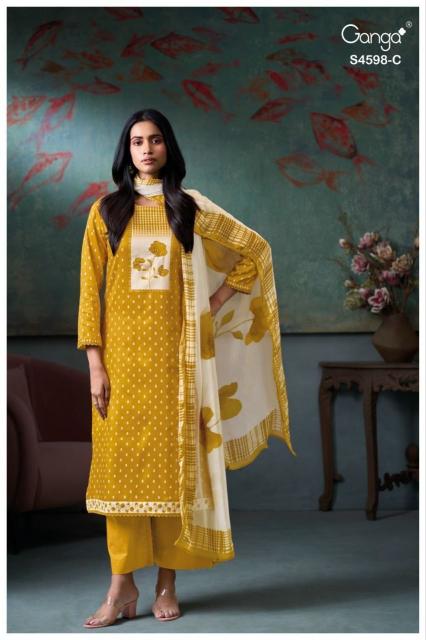 Ganga Binal 4598 catalog www wholesale salwar kameez with price