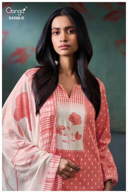 Ganga Binal 4598 catalog www wholesale salwar kameez with price