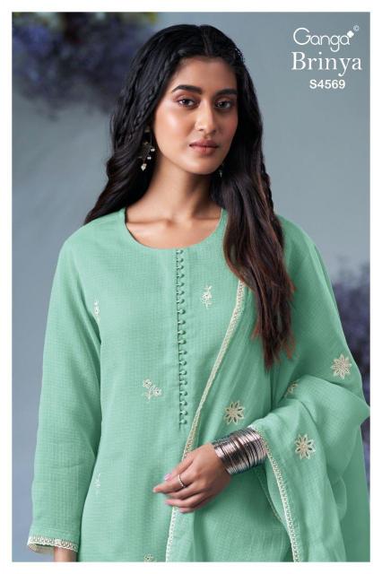 Ganga Brinya 4569 catalog wholesale salwar kameez mart 
