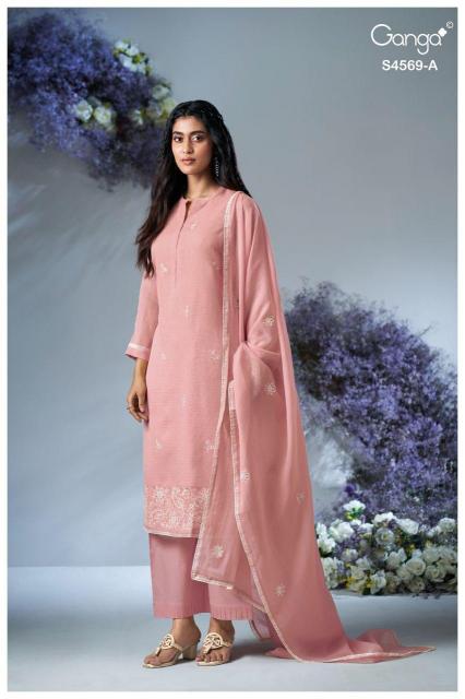 Ganga Brinya 4569 catalog wholesale salwar kameez mart 
