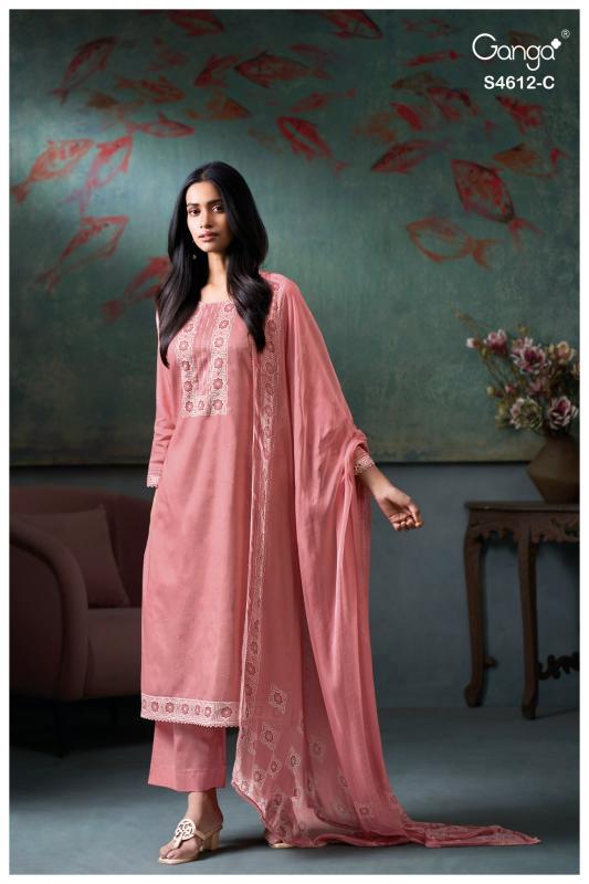 Ganga Cirona 4612 catalog wholesale salwar kameez cash on delivery