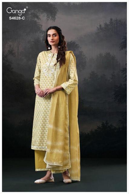 Ganga Citrina 4628 catalog indian salwar kameez wholesale uk