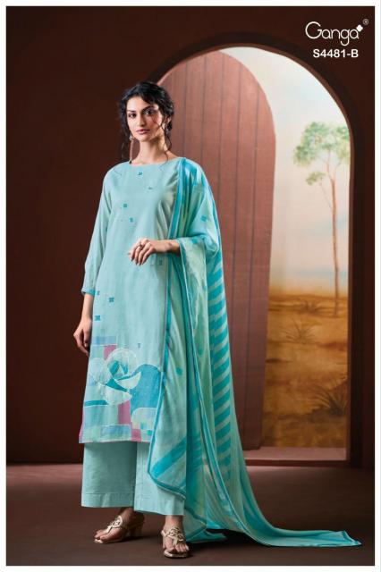 Ganga Cruzie 4481 catalog wholesalers for salwar kameez in mumbai
