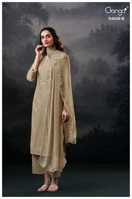 Ganga Dvira 4648 catalog wholesale salwar kameez catalogs