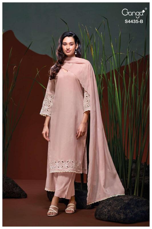 Ganga Erazya 4435 catalog ludhiyana design salwar kameez wholesale exporter