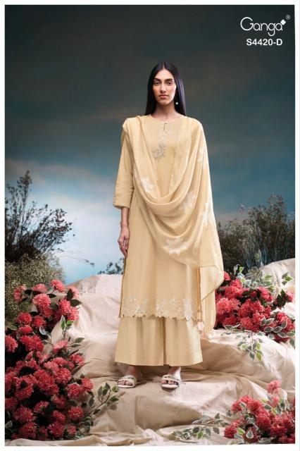 Ganga Erilin 4420 catalog tulsi salwar kameez wholesalers