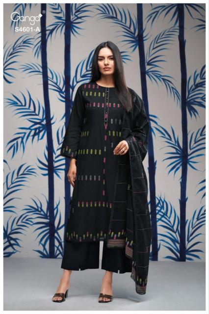 Ganga Fariqa 4601 catalog mdl salwar kameez wholesale