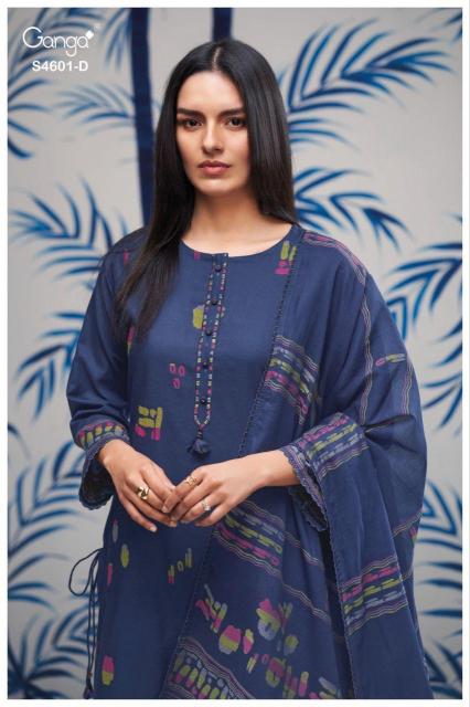Ganga Fariqa 4601 catalog mdl salwar kameez wholesale