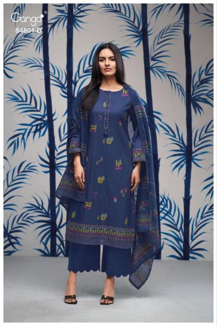 Ganga Fariqa 4601 catalog mdl salwar kameez wholesale