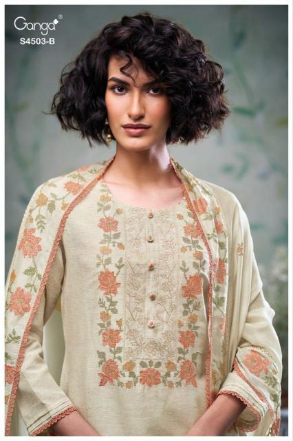 Ganga Fivya 4503 catalog salwar kameez wholesale in madhyamgram video 