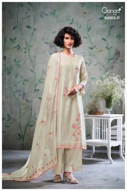 Ganga Fivya 4503 catalog salwar kameez wholesale in madhyamgram video 