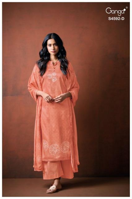 Ganga Girel 4592 catalog buy salwar kameez online wholesale