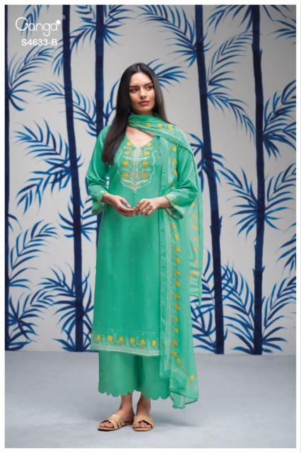Ganga Gritta 4633 catalog indian salwar kameez wholesale online