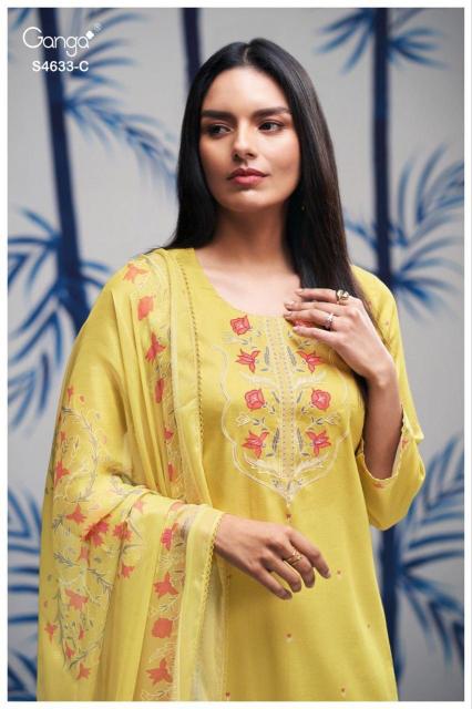 Ganga Gritta 4633 catalog indian salwar kameez wholesale online