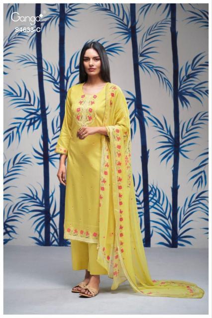 Ganga Gritta 4633 catalog indian salwar kameez wholesale online