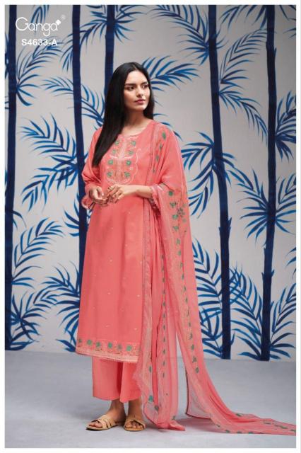 Ganga Gritta 4633 catalog indian salwar kameez wholesale online