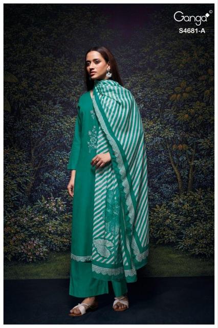 Ganga Hridika 4681 catalog wholesale salwar kameez online shopping