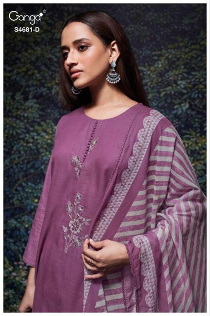 Ganga Hridika 4681 catalog wholesale salwar kameez online shopping
