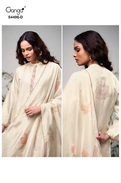 Ganga Husna 4496 catalog salwar kameez dress materials wholesale