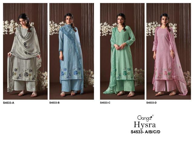 Ganga Hysra 4533 catalog salwar kameez wholesale manufacturers in mumbai
