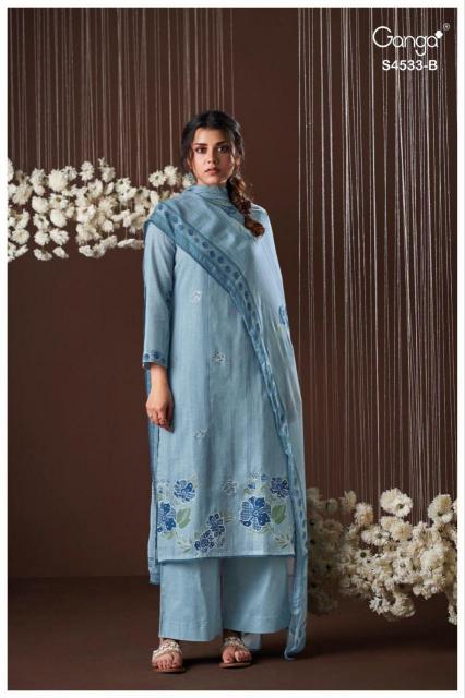 Ganga Hysra 4533 catalog salwar kameez wholesale manufacturers in mumbai