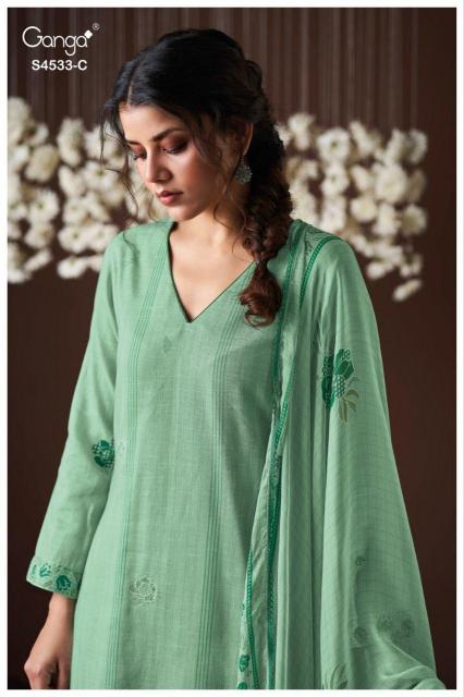 Ganga Hysra 4533 catalog salwar kameez wholesale manufacturers in mumbai