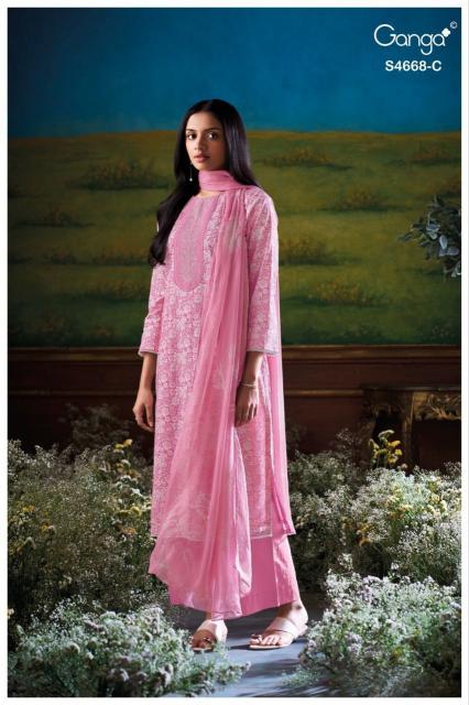 Ganga Iraisha 4668 catalog ladies salwar kameez wholesale