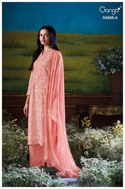 Ganga Iraisha 4668 catalog ladies salwar kameez wholesale