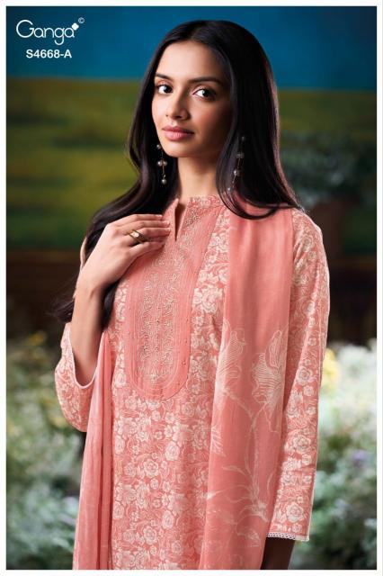 Ganga Iraisha 4668 catalog ladies salwar kameez wholesale
