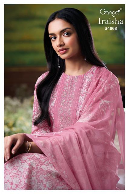 Ganga Iraisha 4668 catalog ladies salwar kameez wholesale
